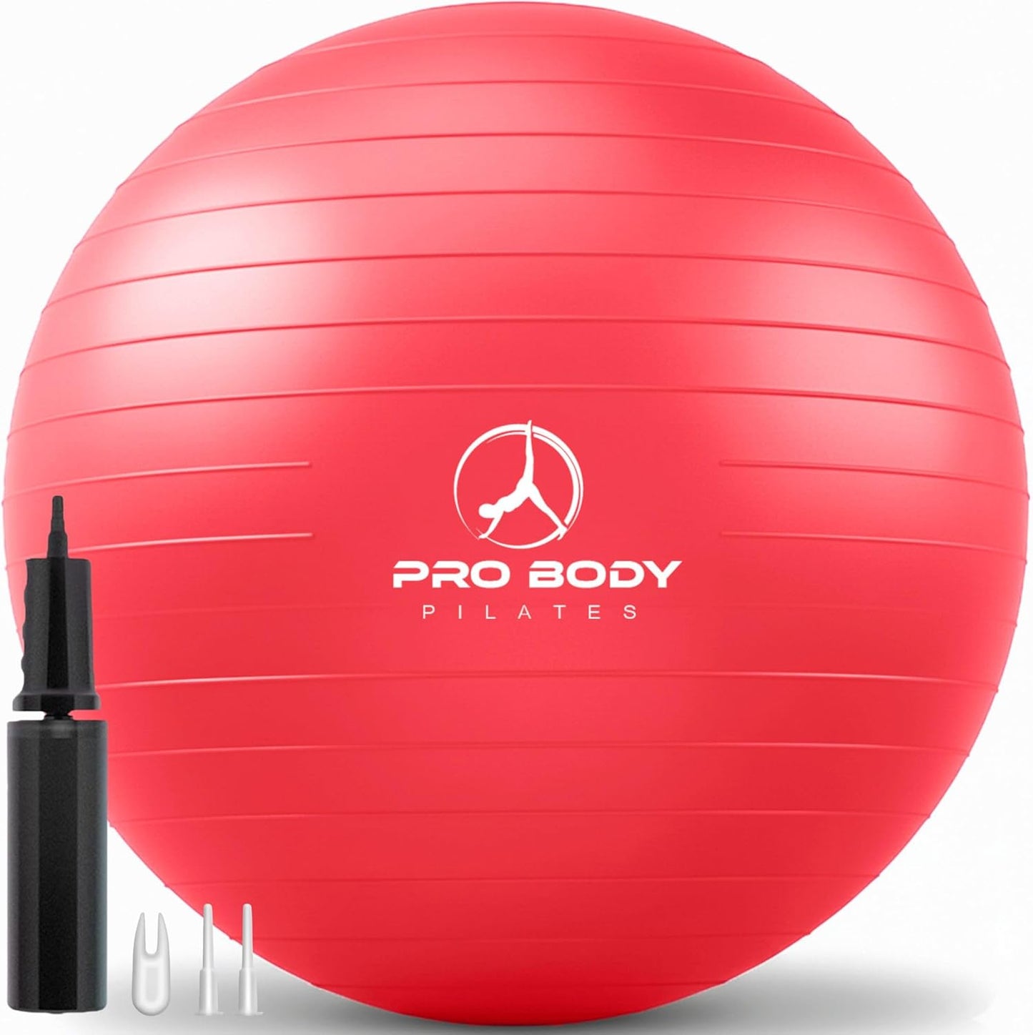 ProBody Pilates Exercise Ball - Multiple Sizes, Gym Grade