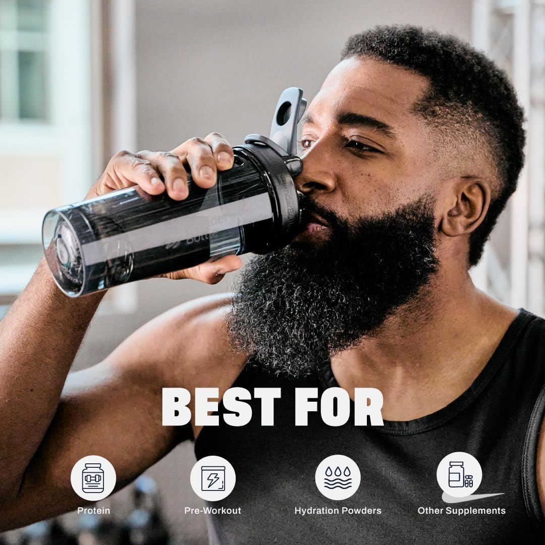 BlenderBottle Pro Series 28oz Shaker Bottle for Protein Shakes