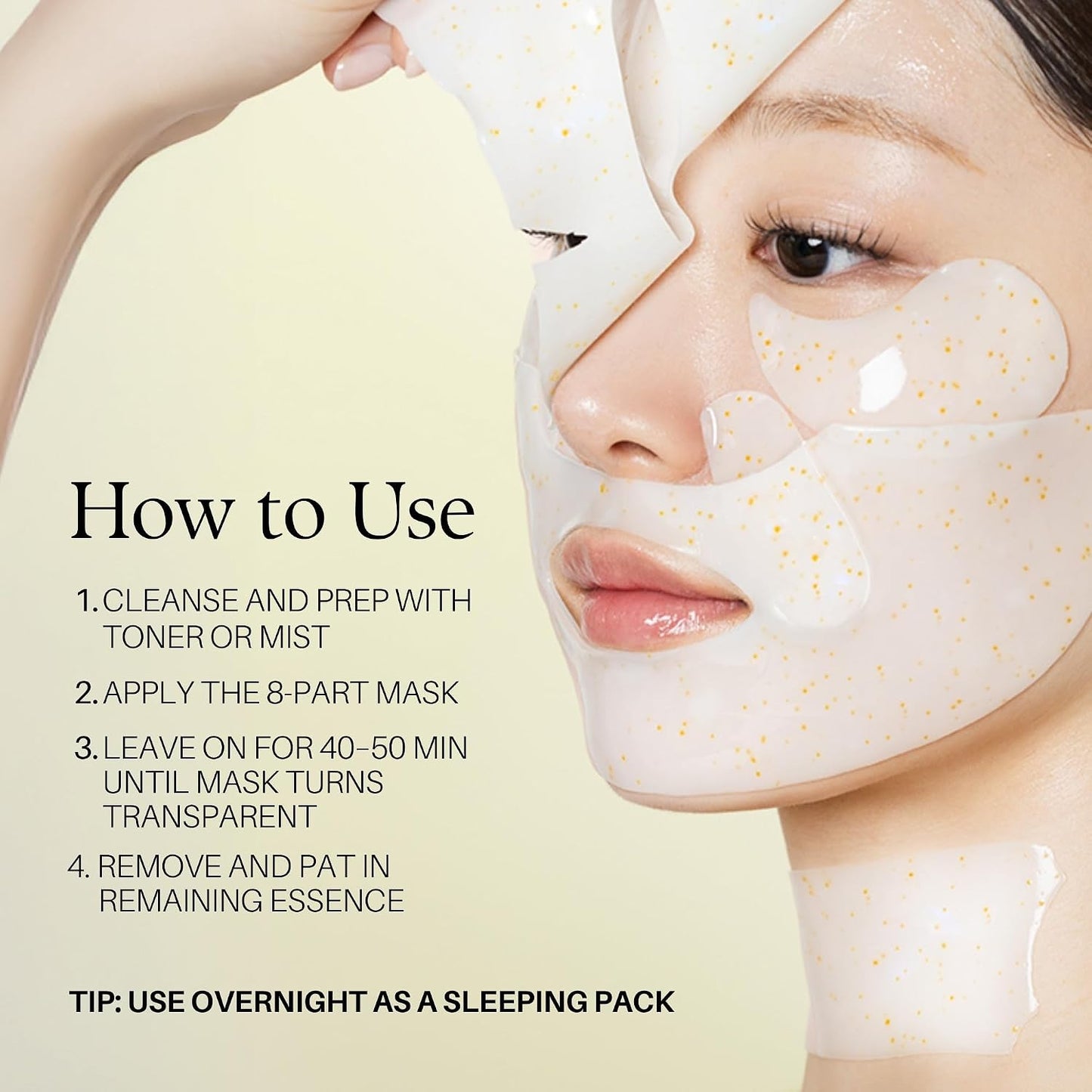 d'alba Piedmont Signature Vita Capsule Hydrogel Mask 8-Shape 1BOX 4 Sheets