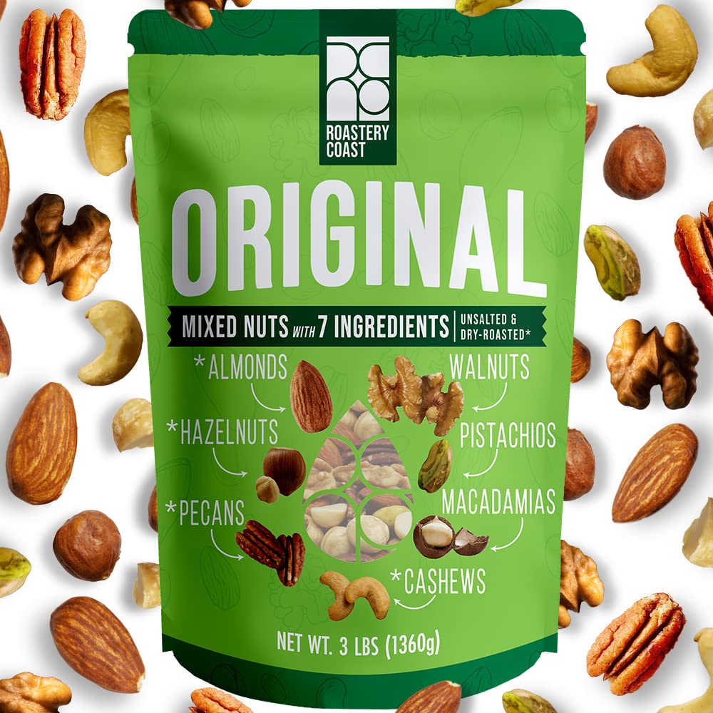 Roastery Coast Daily Nuts Mix Bulk Assortment Snack