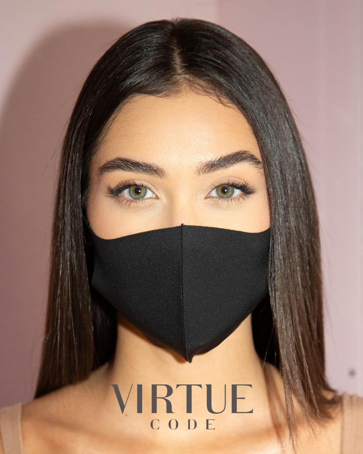 Virtue Code Second Skin Cloth Face Mask Pack 4 Buttery Soft Masks