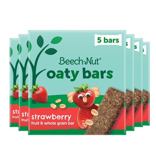 Beech-Nut Toddler Snacks Oaty Bars Granola Bars for Babies Toddlers