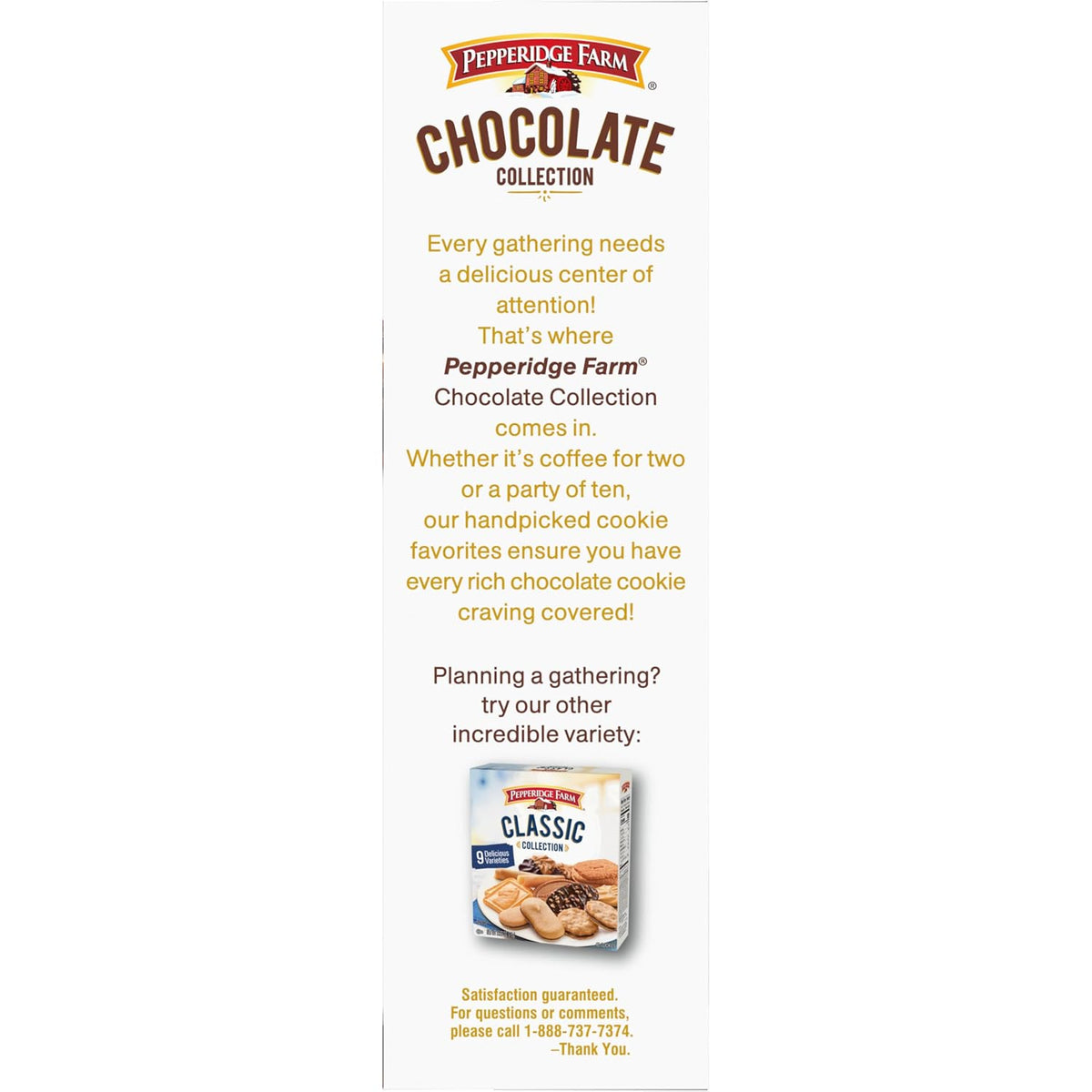 Pepperidge Farm Chocolate Collection, 7 Cookie Varieties, 13-oz Box