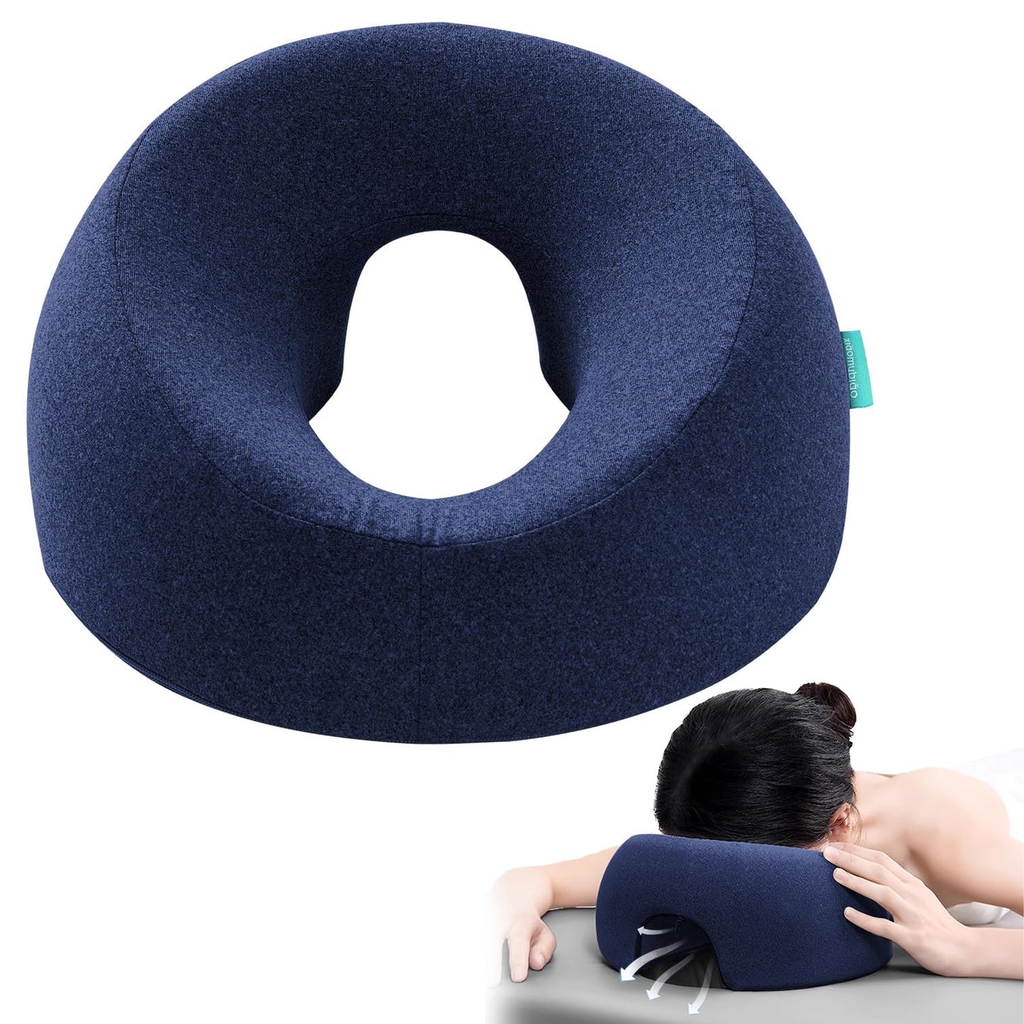 xiaomubiao face down pillows for massage table and stomach sleeping grey