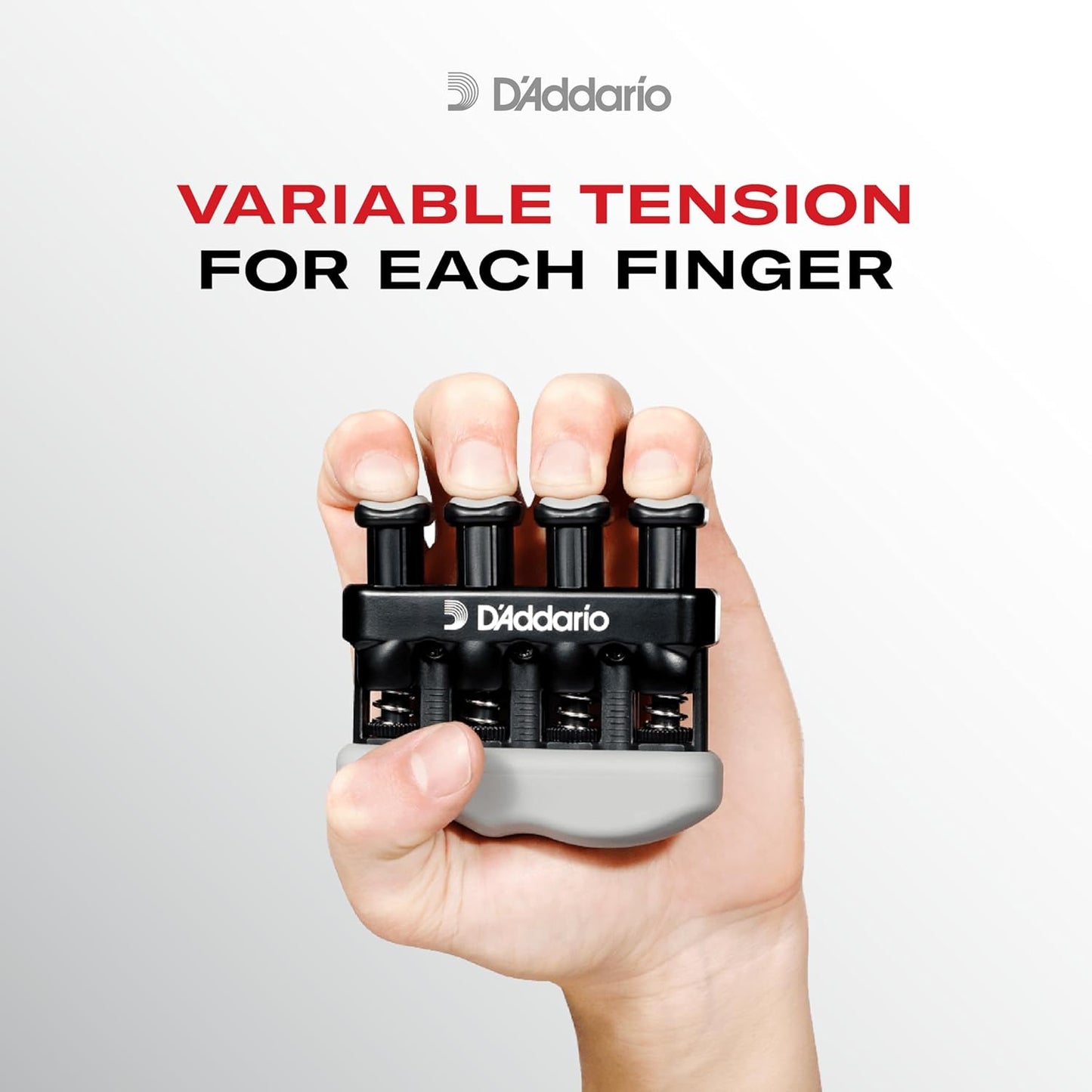 D'Addario Varigrip Hand Exerciser for Finger Strength and Dexterity
