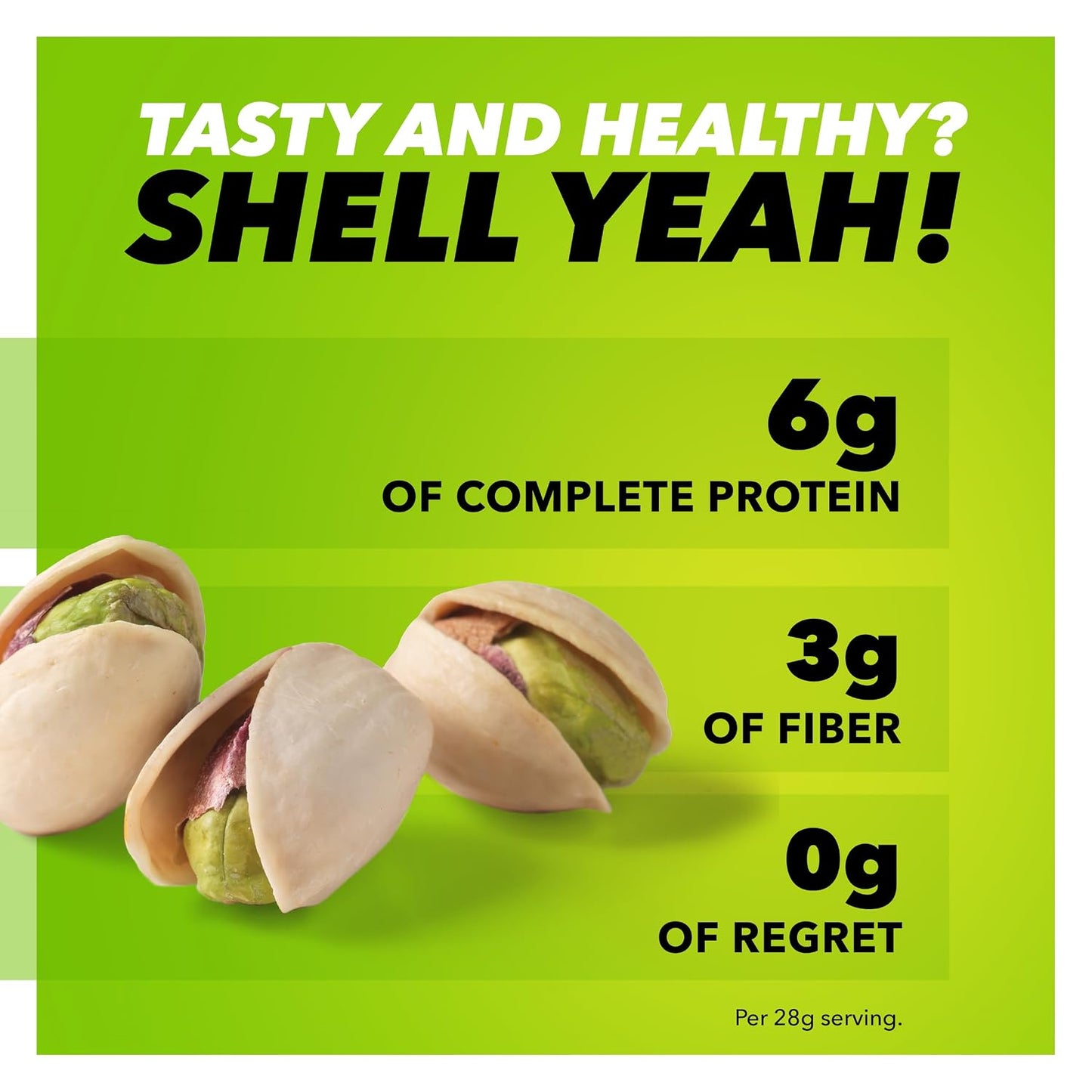 Wonderful Roasted & Salted Pistachios, 48 Ounce Resealable Bag, Gluten Free, Protein Snacks