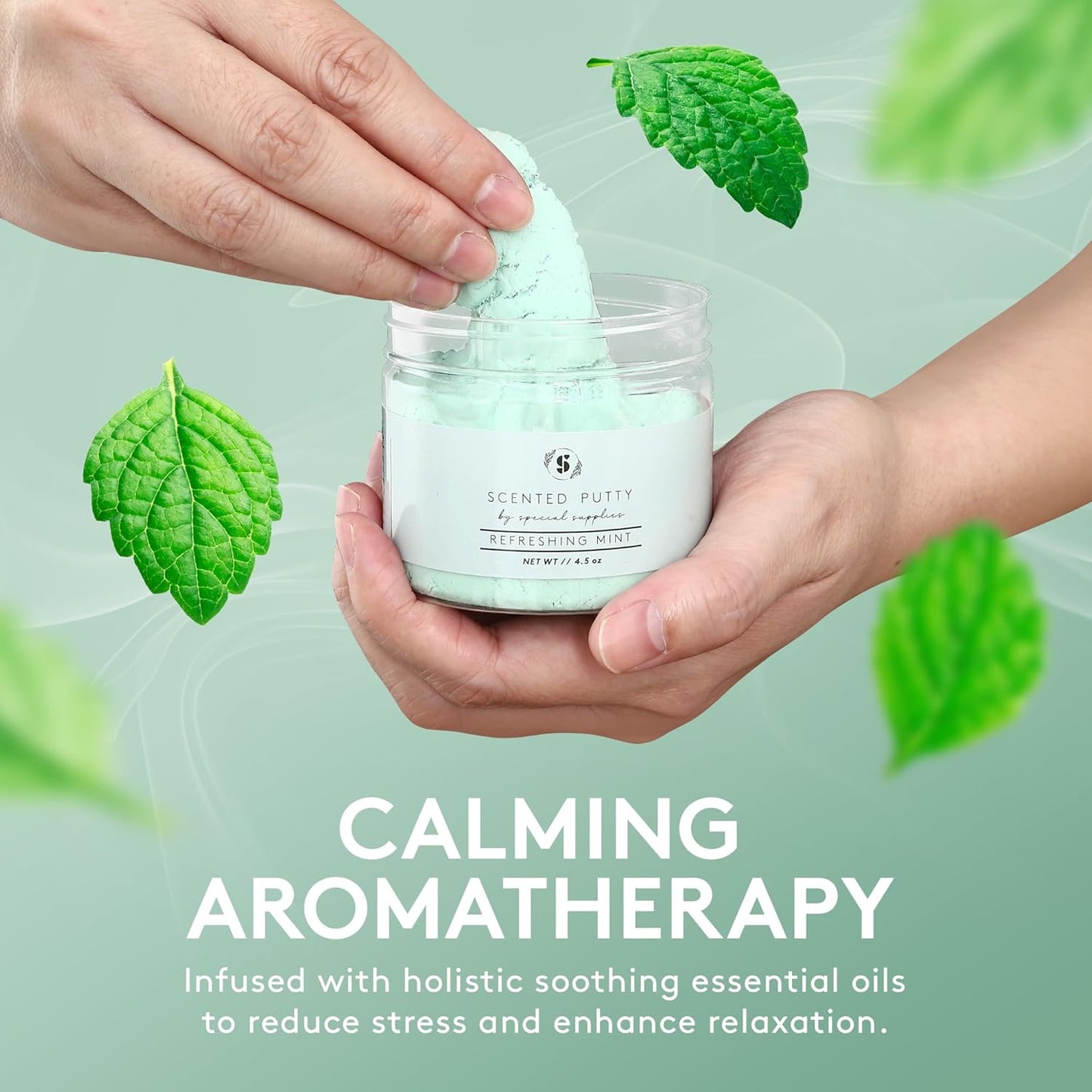 Special Supplies Refreshing Mint Scented Therapy Putty Dough 4.5 oz