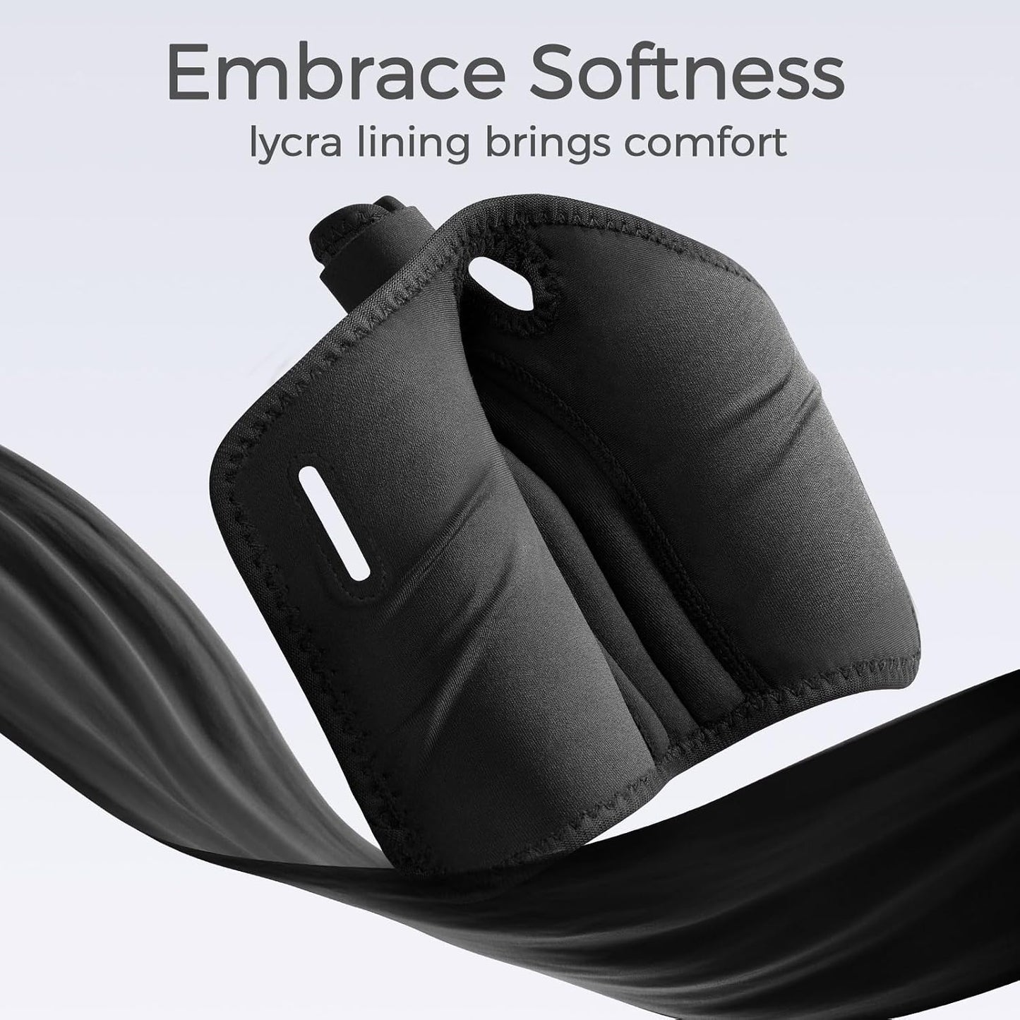 FREETOO Thumb Brace Support for Arthritis Pain and Tendonitis, Right or Left Hand, White, S/M