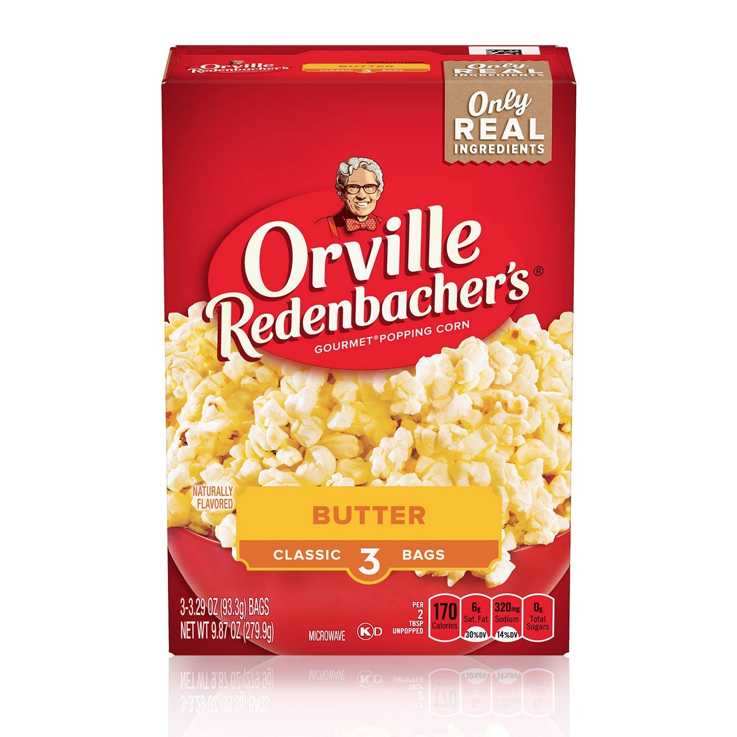 Orville Redenbacher's Microwave Popcorn, 36-Count, 3.29 oz. Bags