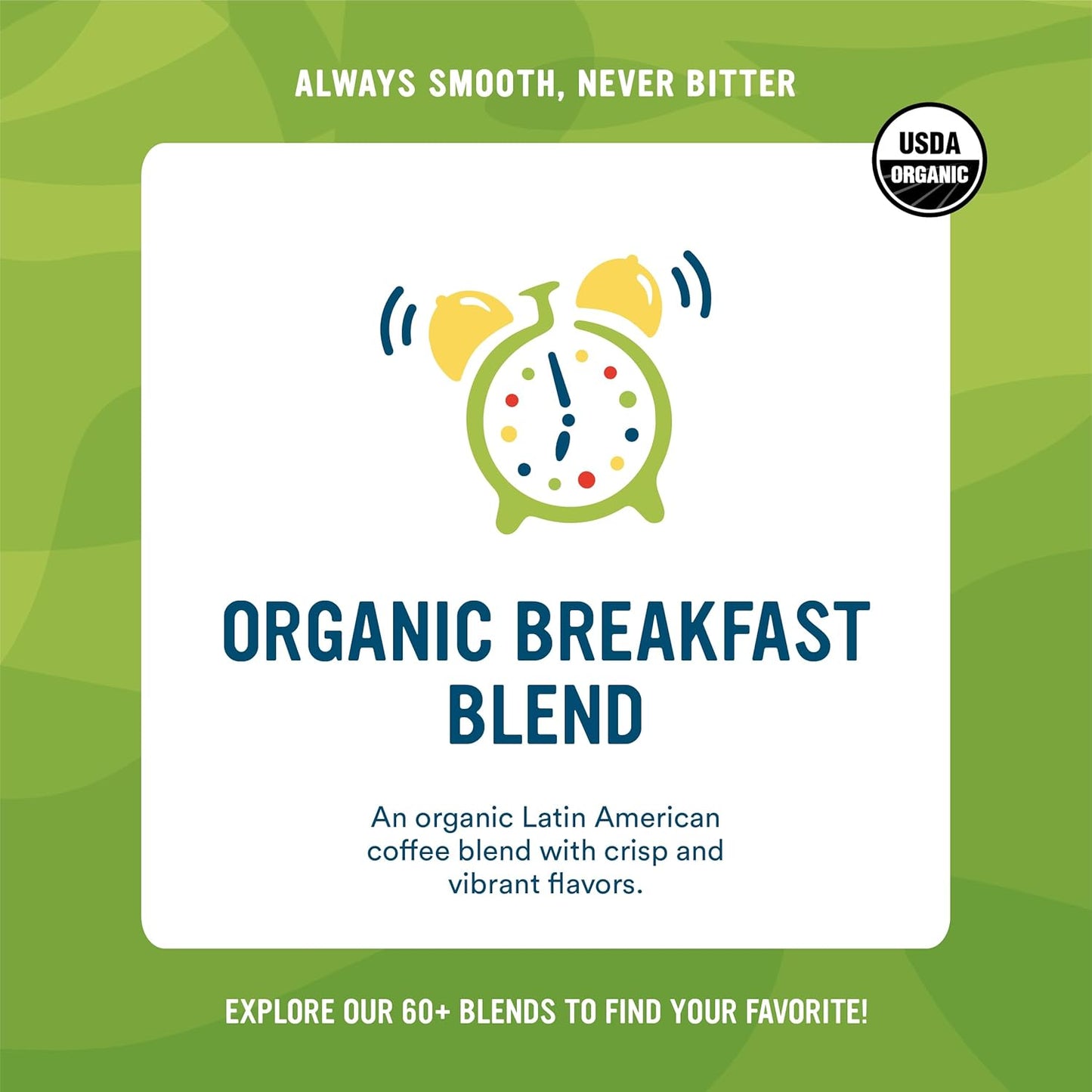 Cameron's Coffee Organic Breakfast Blend Single Serve Pods
