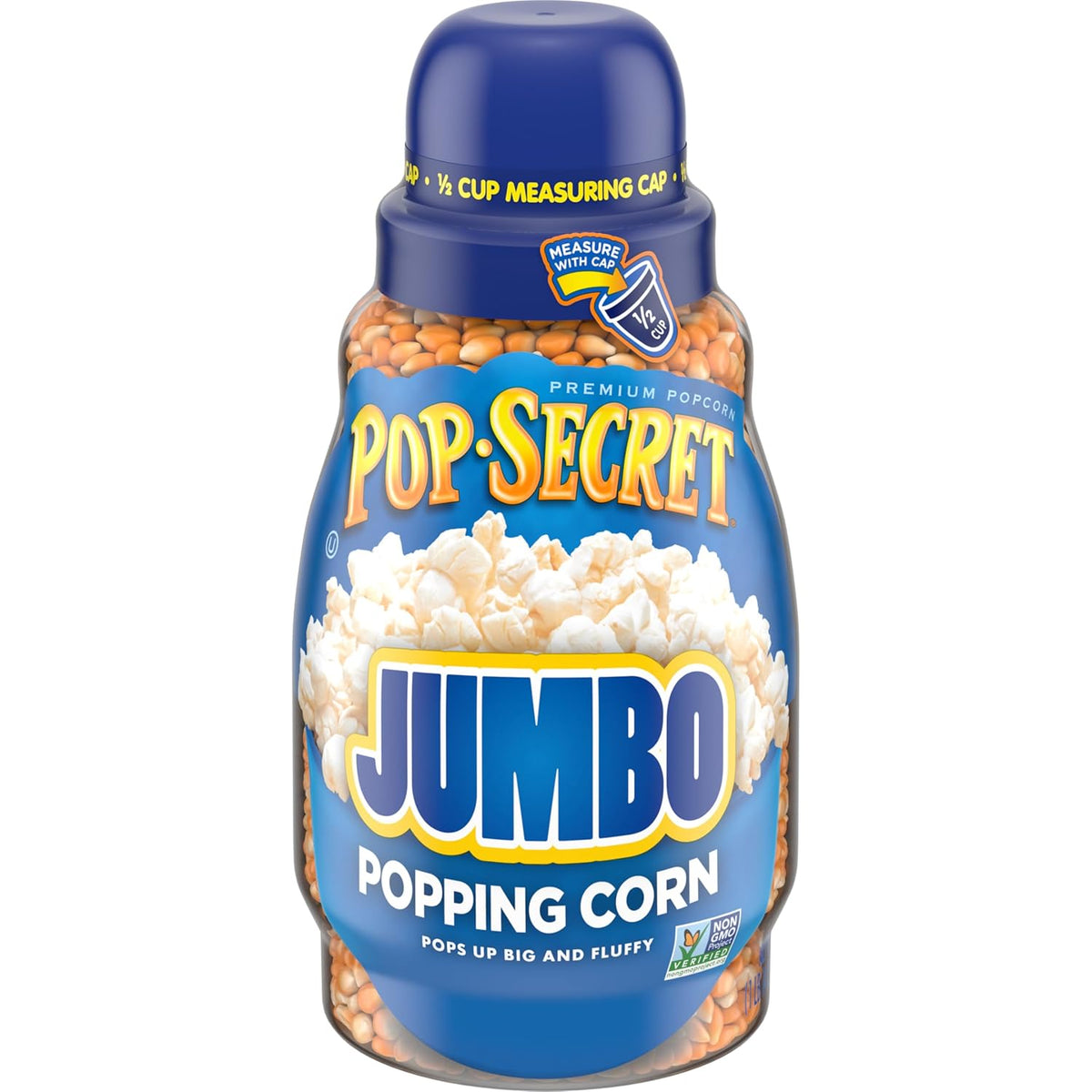 Pop Secret Jumbo Popcorn Kernels in a 30 Oz Jar
