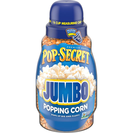 Pop Secret Jumbo Popcorn Kernels in a 30 Oz Jar