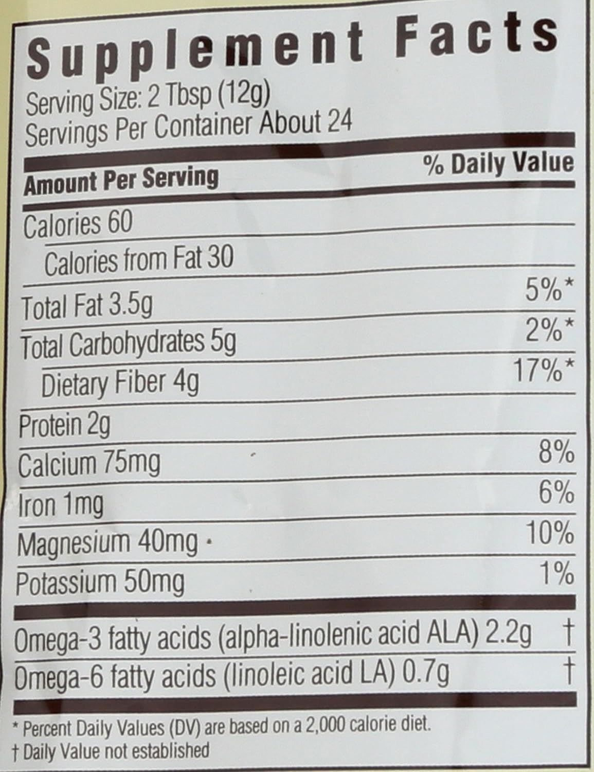 Spectrum Essentials Organic Ground Chia Seed, 10 oz