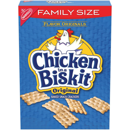Original Baked Snack Crackers, Family Size, 12 oz