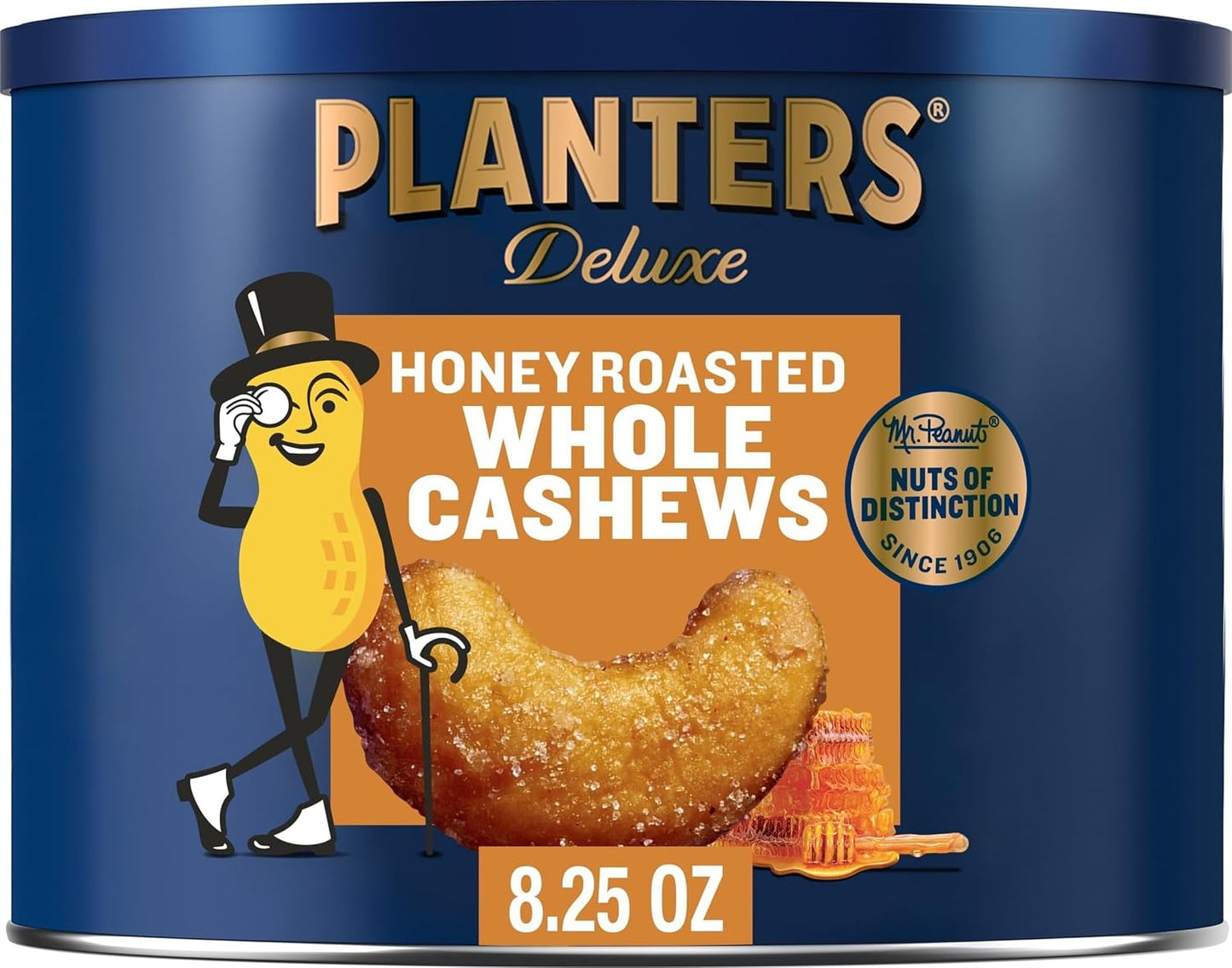 Planters Deluxe Lightly Salted Cashews, 1lb 2.25oz, Kosher