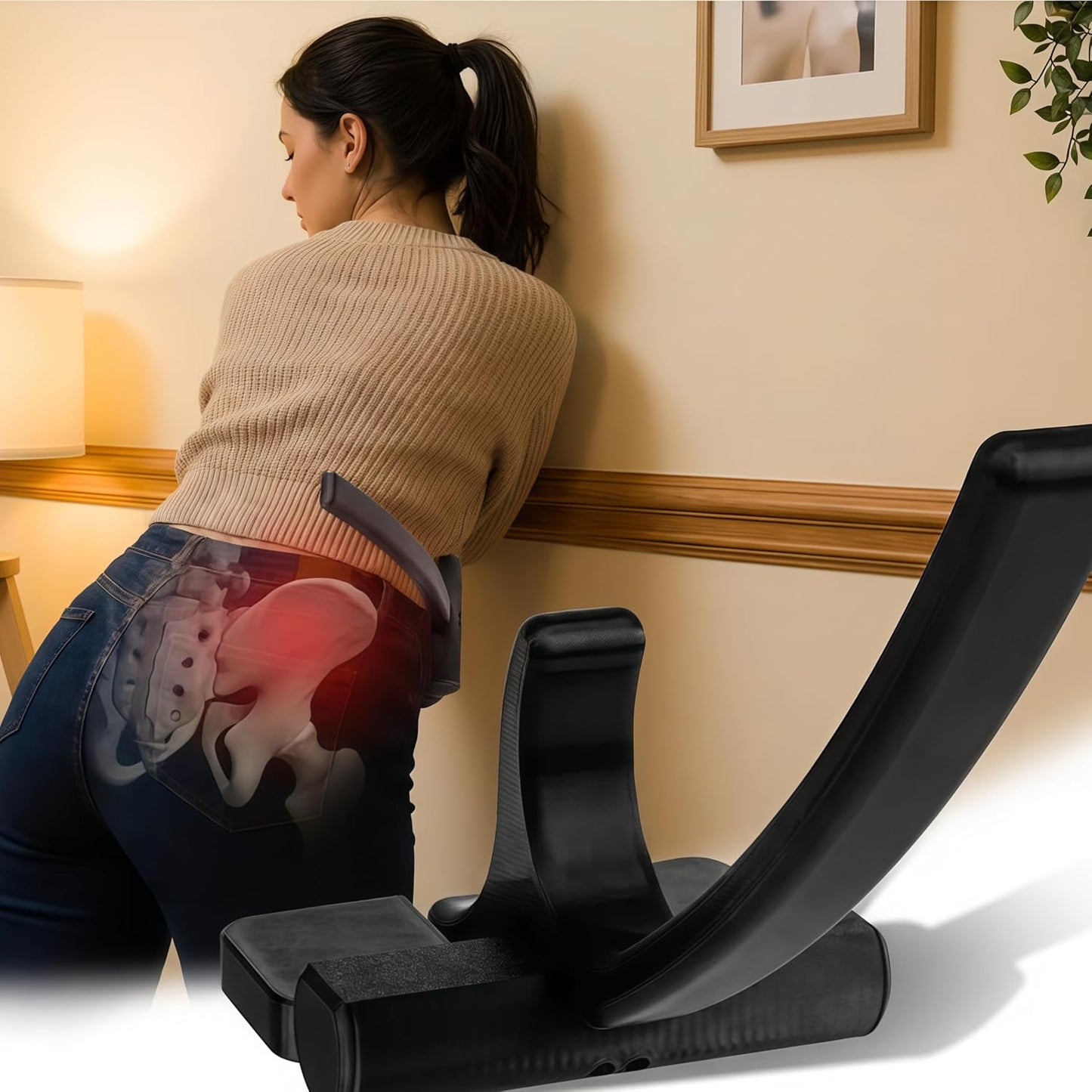 Psoas Muscle Release Tool and Hip Flexor Massager for Lower Back
