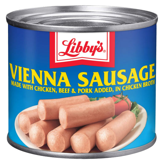 Libby's Vienna Sausage in Chicken Broth, Canned Sausage, 24-Pack, 4.6 OZ