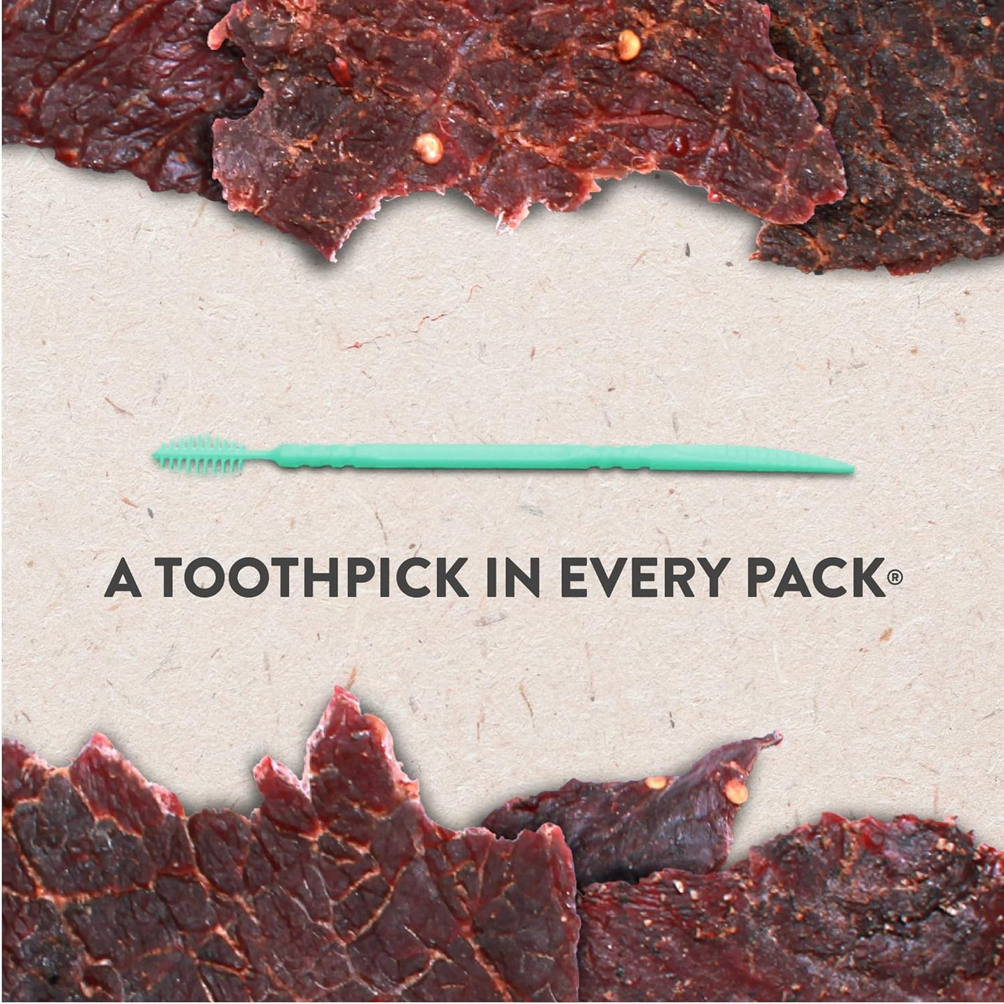 Handcrafted Black Pepper Beef Jerky 8 oz Jar