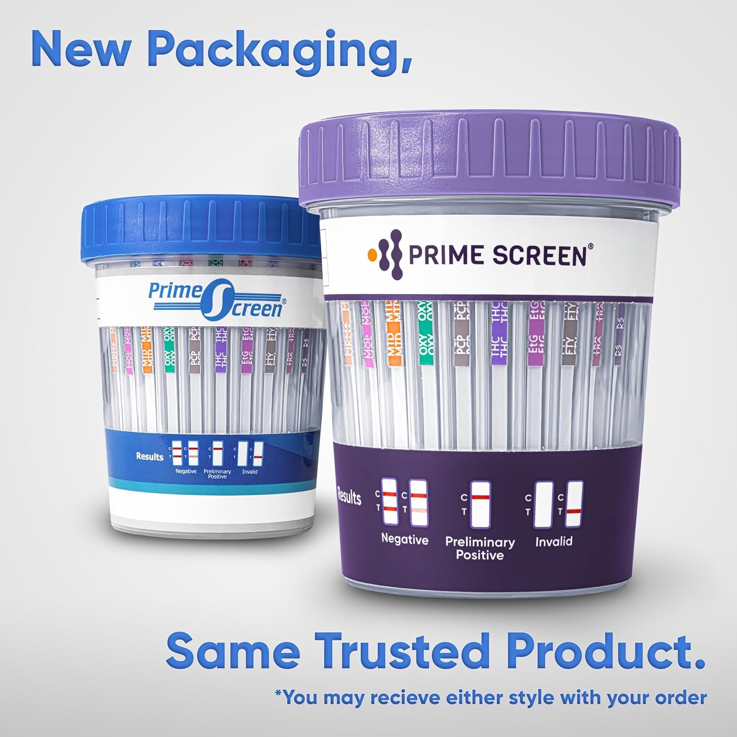Prime Screen 14 Panel Urine Drug Test Cup - Instant Testing for 14 Drugs