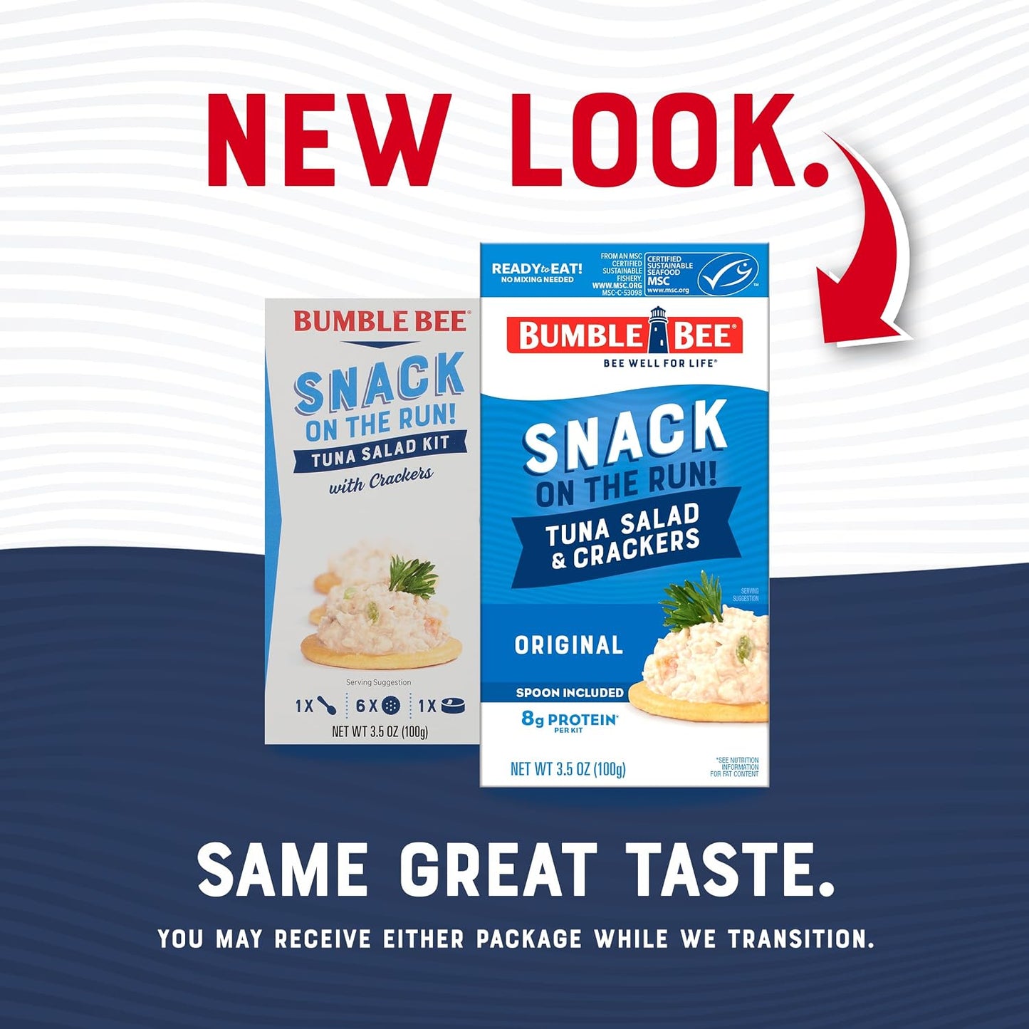 Bumble Bee Snack On The Run! Protein Pack with Tuna Salad and Crackers