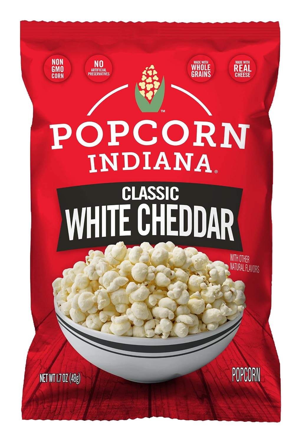 Popcorn Indiana Movie Theater Butter Popcorn 3 oz Bags 6 Pack Pre Popped Gluten Free Made with Real Butter
