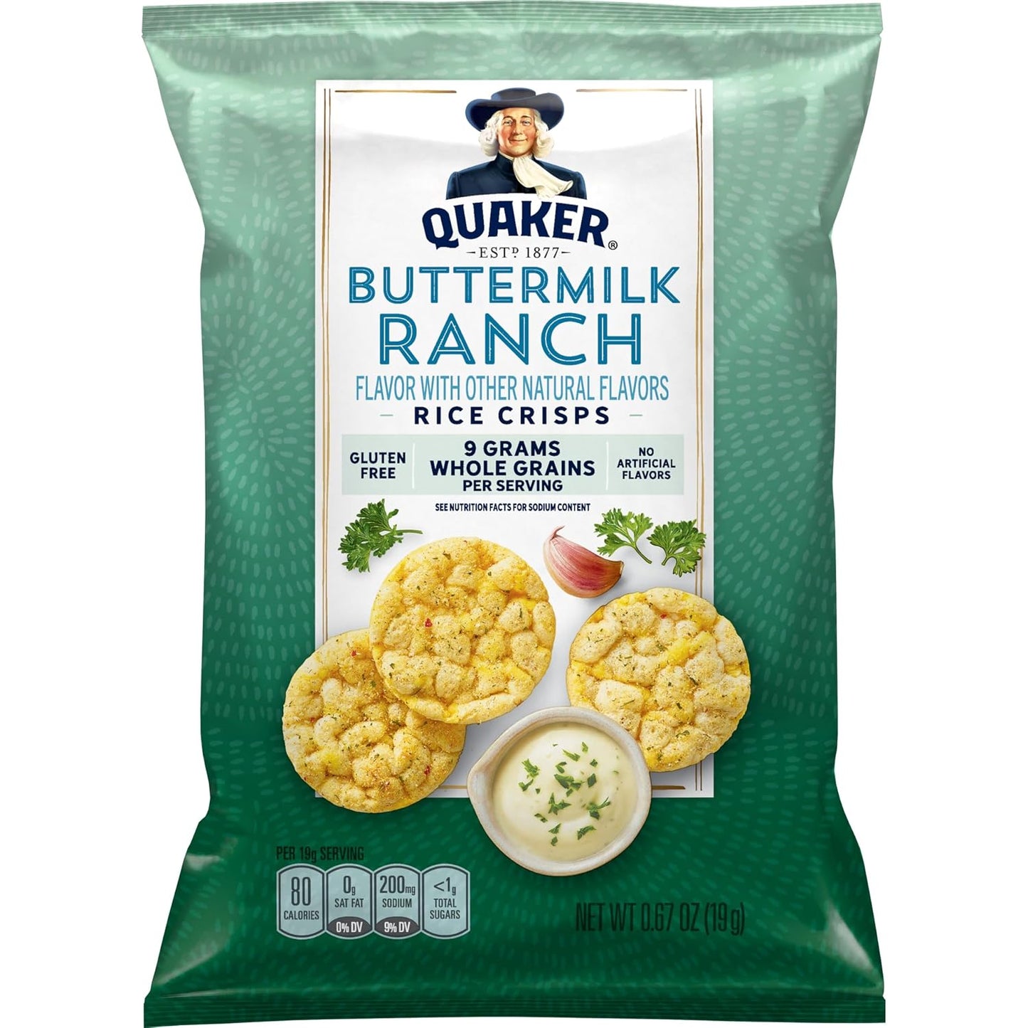 Quaker Rice Crisps 4 Flavor Variety Mix 15 Count