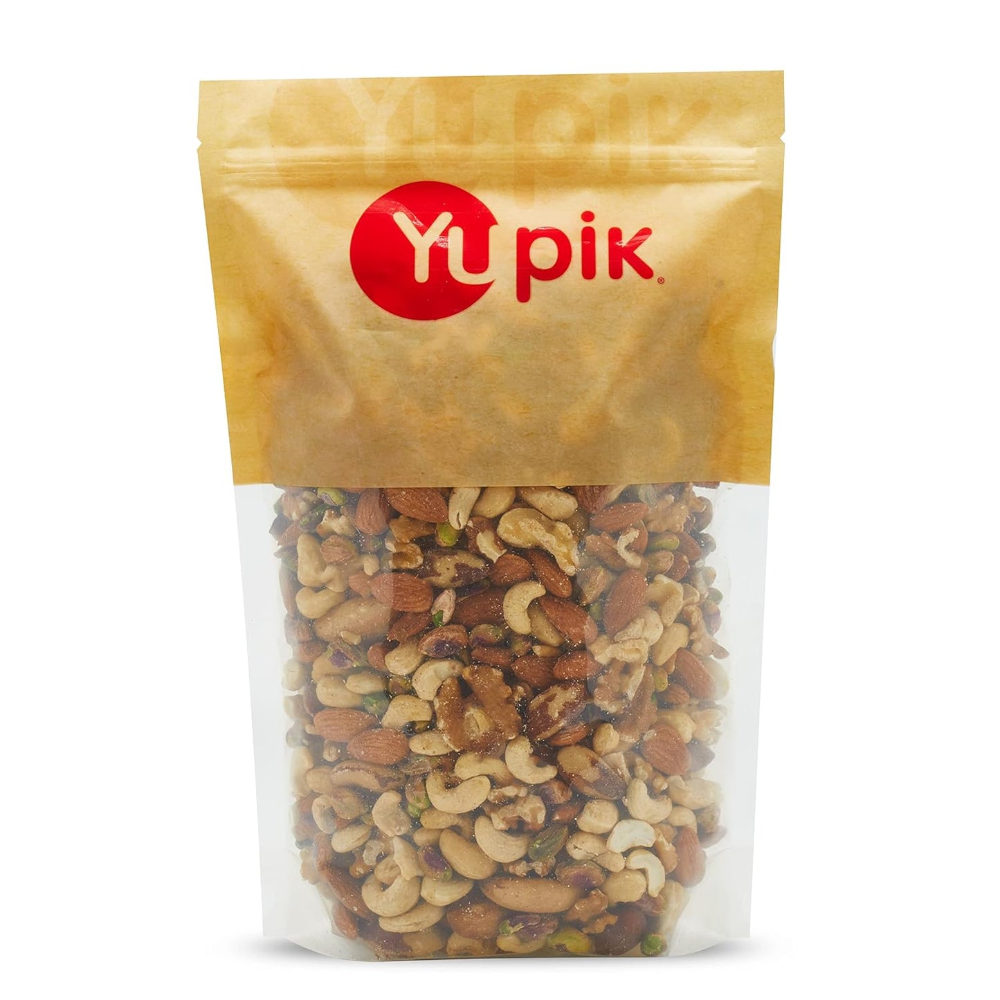 Yupik Raw Mixed Nuts, 1 lb, Premium Nut Blend, No Added Oil or Salt
