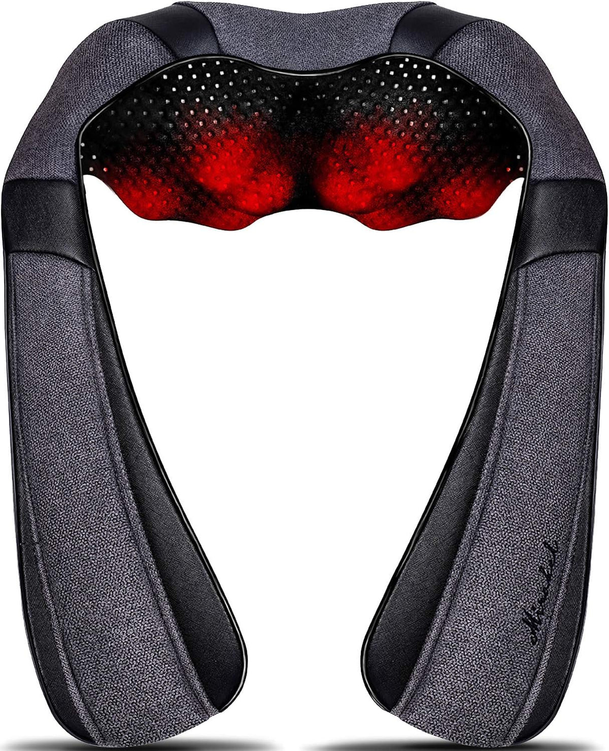 Mirakel Shiatsu Neck Massager for Deep Tissue Pain Relief with Heat