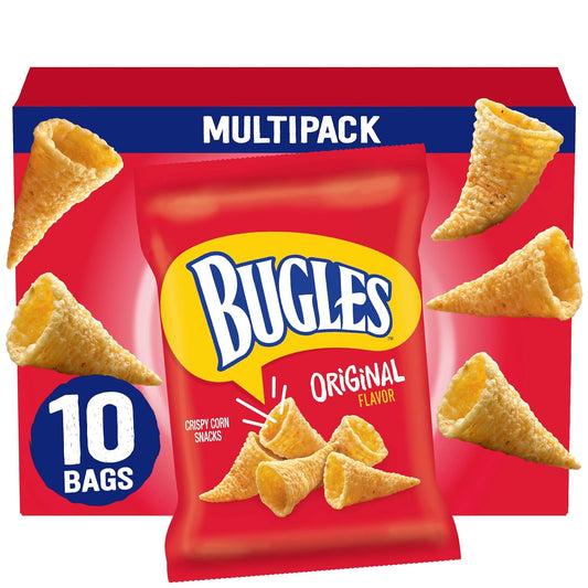 Bugles Original Crispy Corn Snacks Multipack 10 Ct 8.75 oz