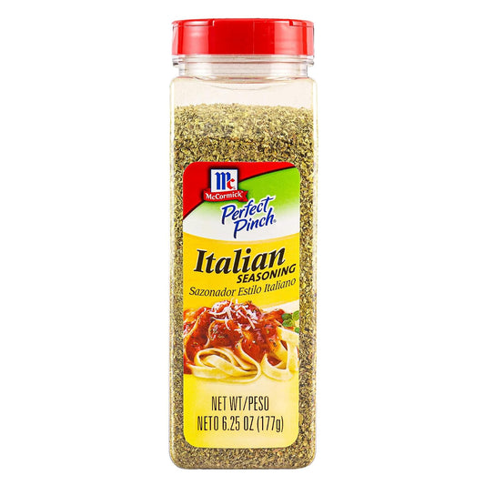 McCormick Italian Seasoning, 6.25 oz, Blend of Herbs for Pizza, Salad, Veggies, and More, Aromatic Flavor Enhancer