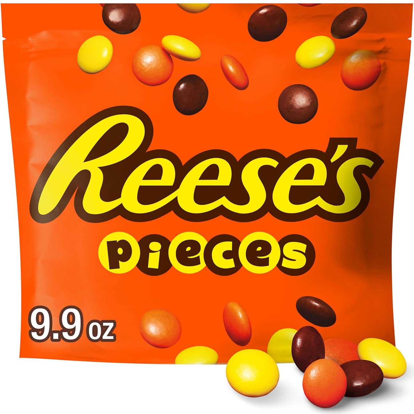 REESE'S PIECES Peanut Butter in a Crunchy Shell, Candy Bulk Bag, 48 oz