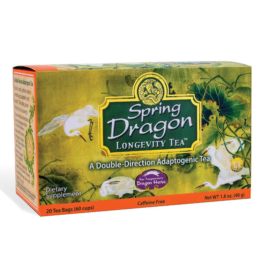 Dragon Herbs Spring Dragon Longevity Tea - Adaptogenic Herbal Tea Blend