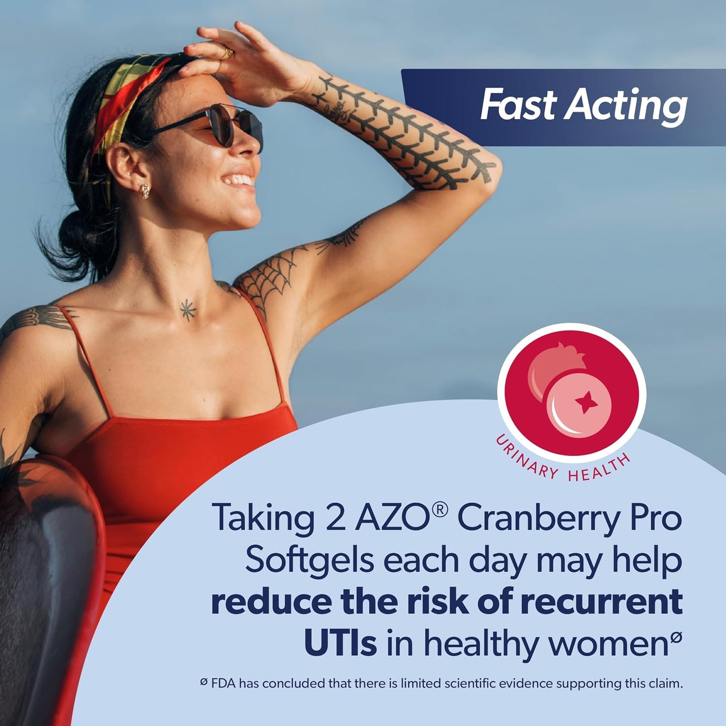 AZO Cranberry Pro, Cranberry Pills for Women & Men, 600mg Pacran, Made with Concentrated Whole Fruit Cranberry Powder to Help Cleanse and Protect The Urinary Tract*, Sugar Free, Non-GMO, 100 Softgels