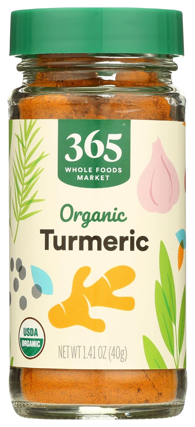 365 by Whole Foods Market, USDA Organic Turmeric Powder in 1.41 oz Container