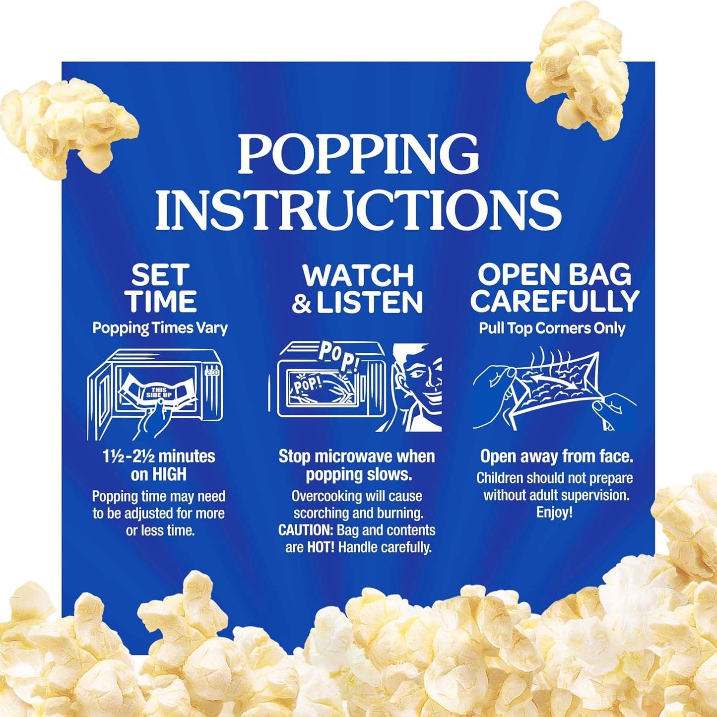 Act II Butter Microwave Popcorn, 2.75 oz. Bags in a Pack of 24