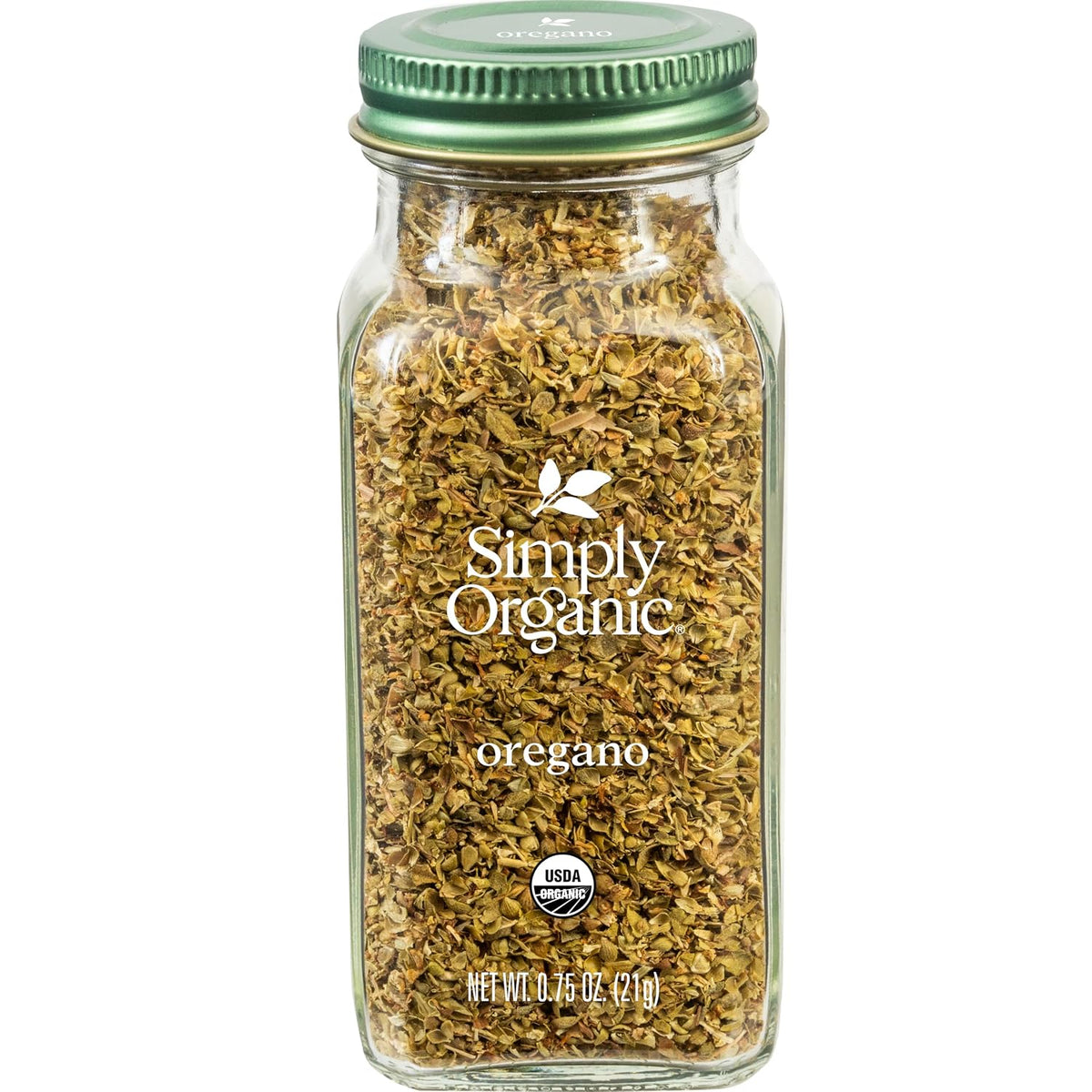 Simply Organic Oregano, 0.75 oz, Premium Organic, Earthy Taste, Mediterranean and Italian Dishes