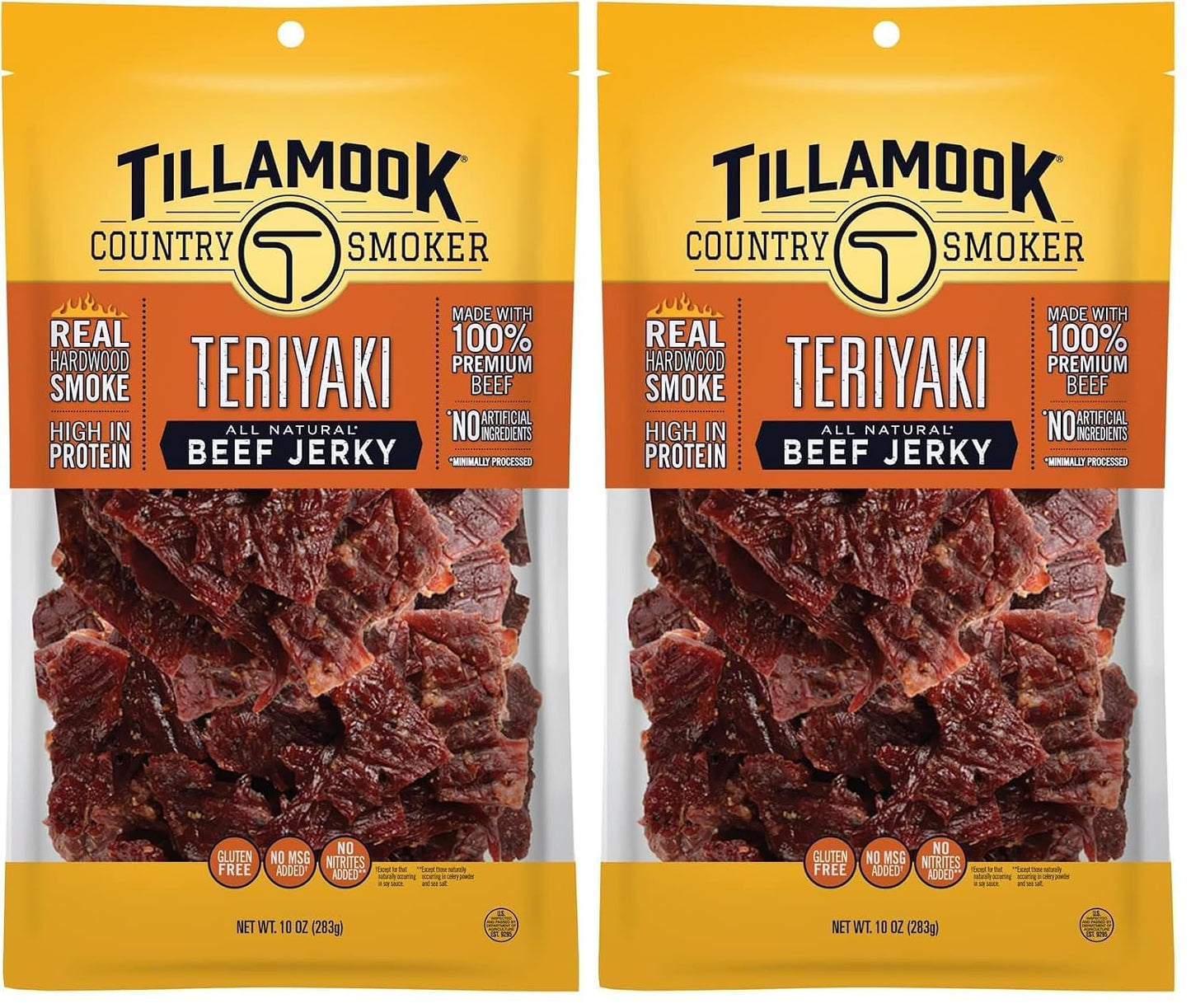 Tillamook Country Smoker Real Hardwood Smoked Beef Jerky Product Details