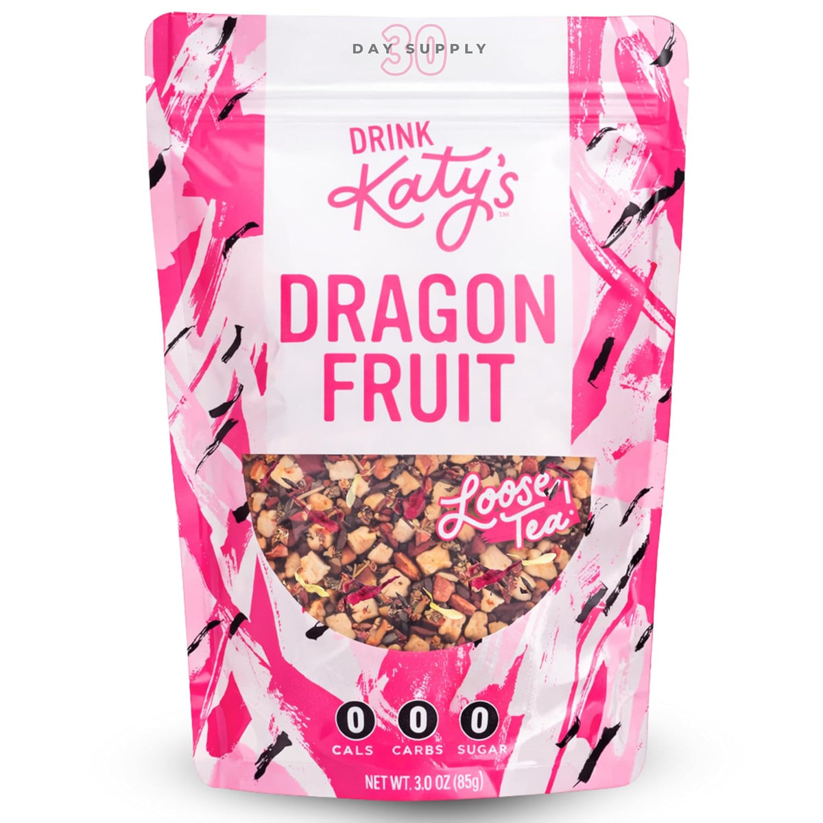Dragonfruit Loose Leaf Tea - Hibiscus, Dragonfruit & Pineapple - Premium Herbal Fruit Tea