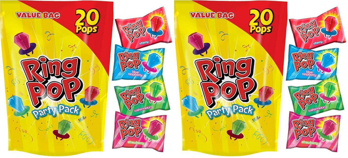 Bulk candy variety pack with assorted flavors and individually wrapped lollipops