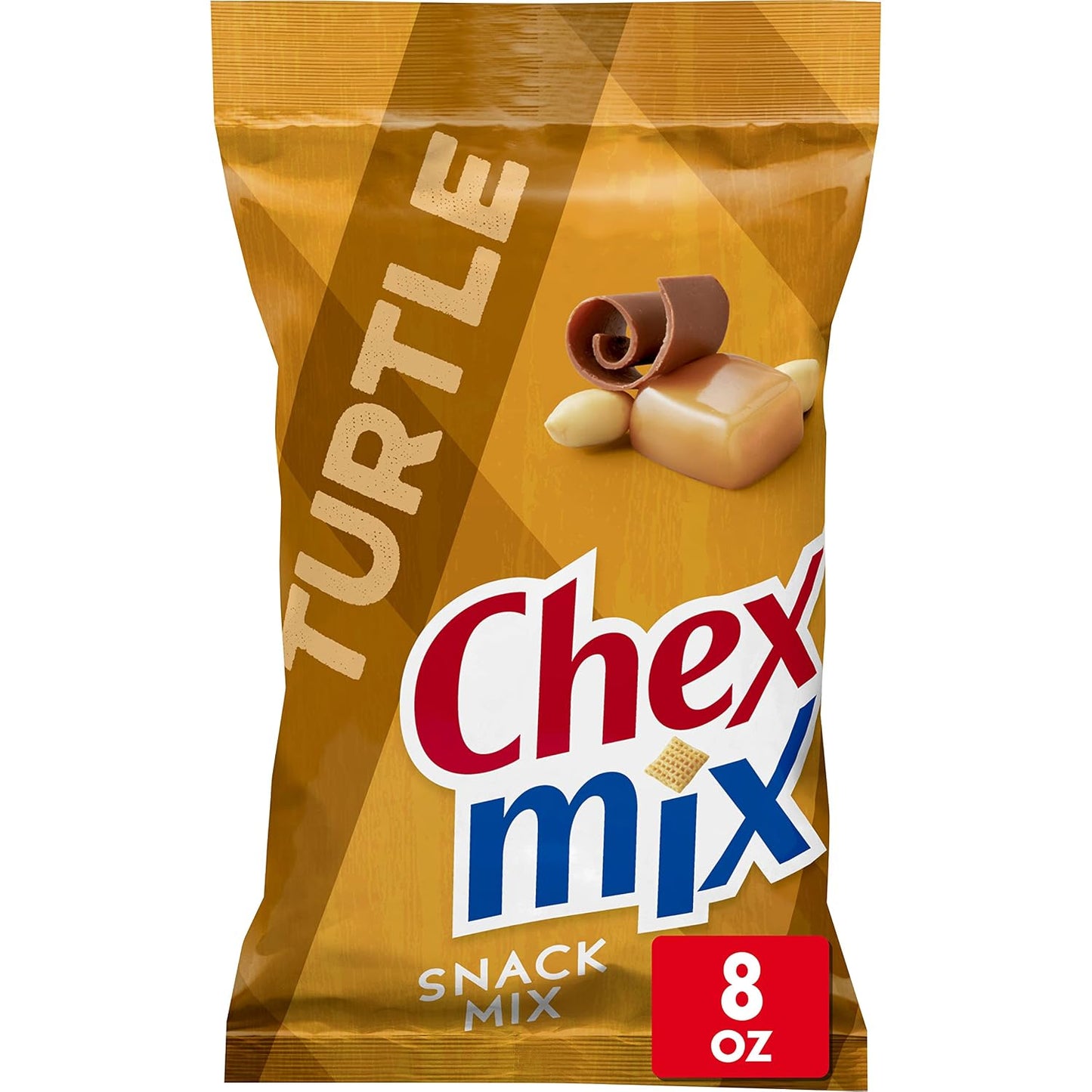Chex Mix Turtle Snack Mix, Family Size, 13.5 oz