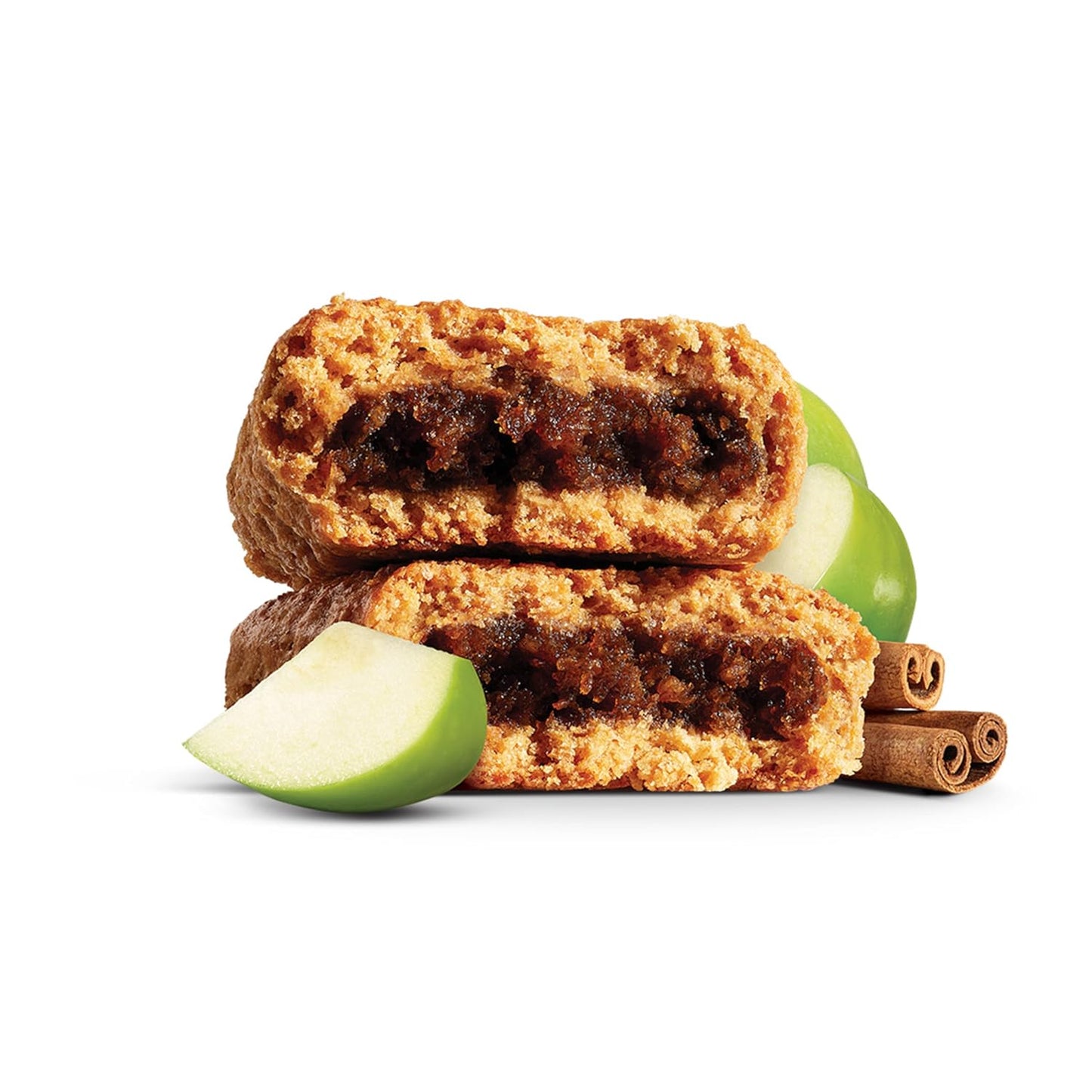 Nature's Bakery Whole Wheat Fig Bars, Apple Cinnamon, Vegan, Non-GMO, Snack Bar, 12 Twin Packs