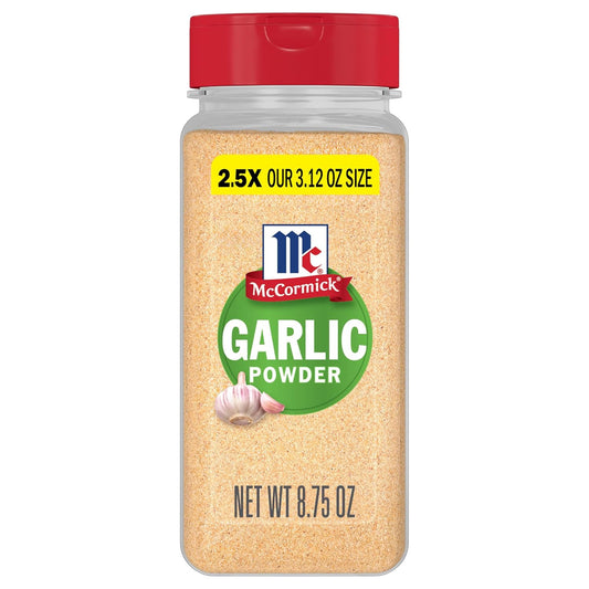 McCormick Garlic Powder: Non-GMO, Fresh Whole Cloves, Consistent Flavor, 8.75 oz