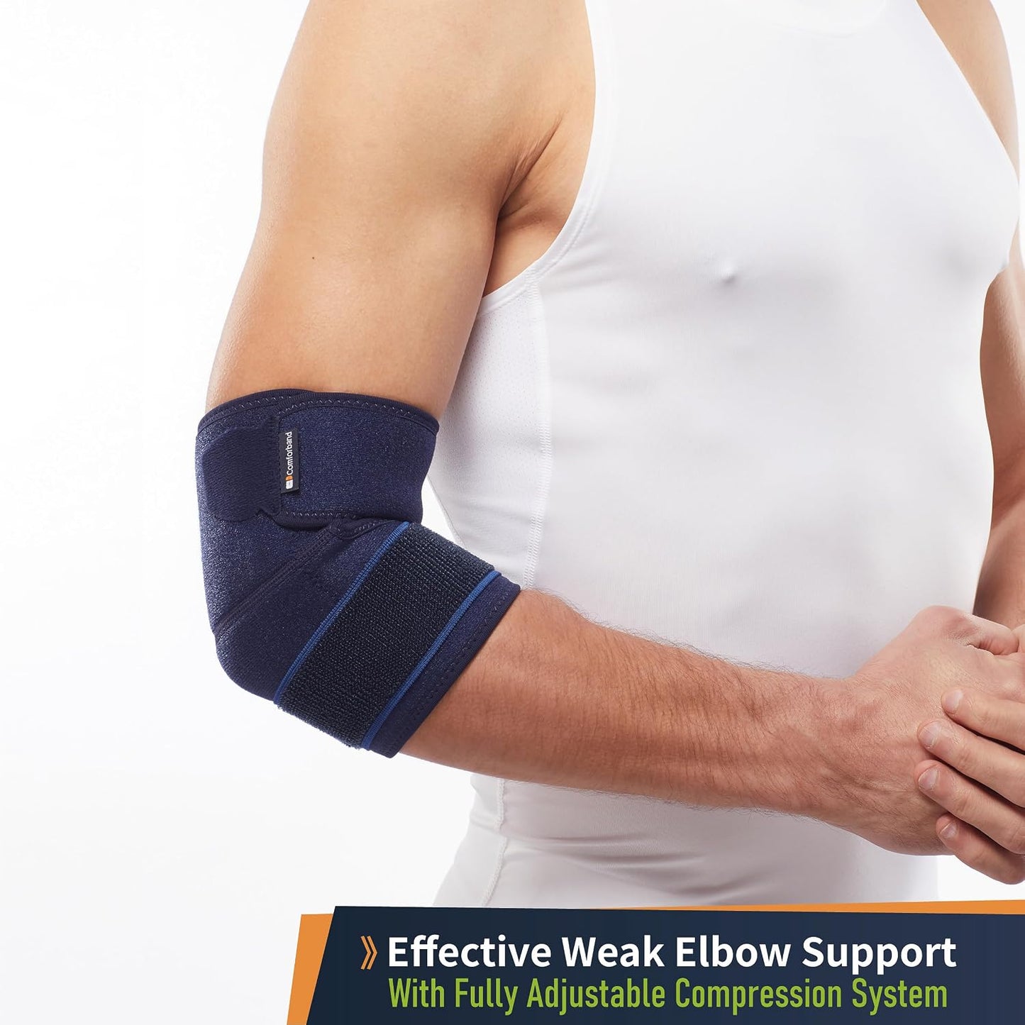 Comforband Adjustable Elbow Brace for Tennis Elbow and Injury Recovery