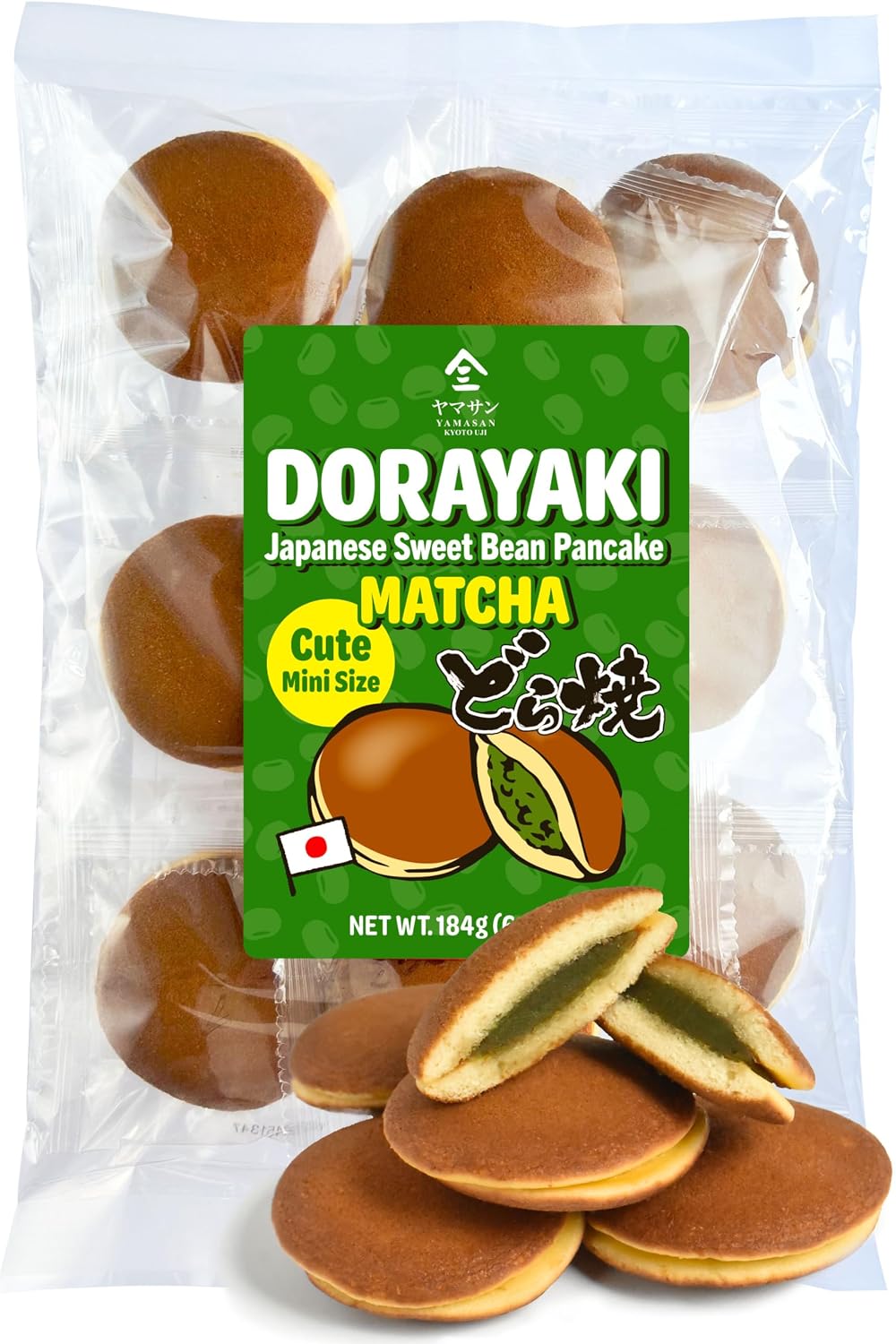 Traditional Japanese Dorayaki Red Bean Pancakes Made in Japan