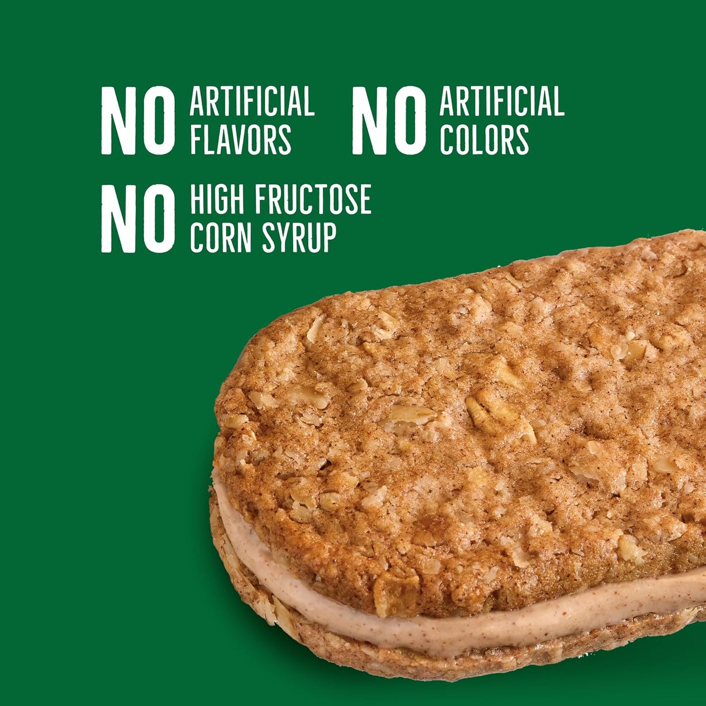 Nature Valley Cinnamon Almond Butter Biscuit Sandwiches, 10 Bars, 13.5 oz, Pack of 6