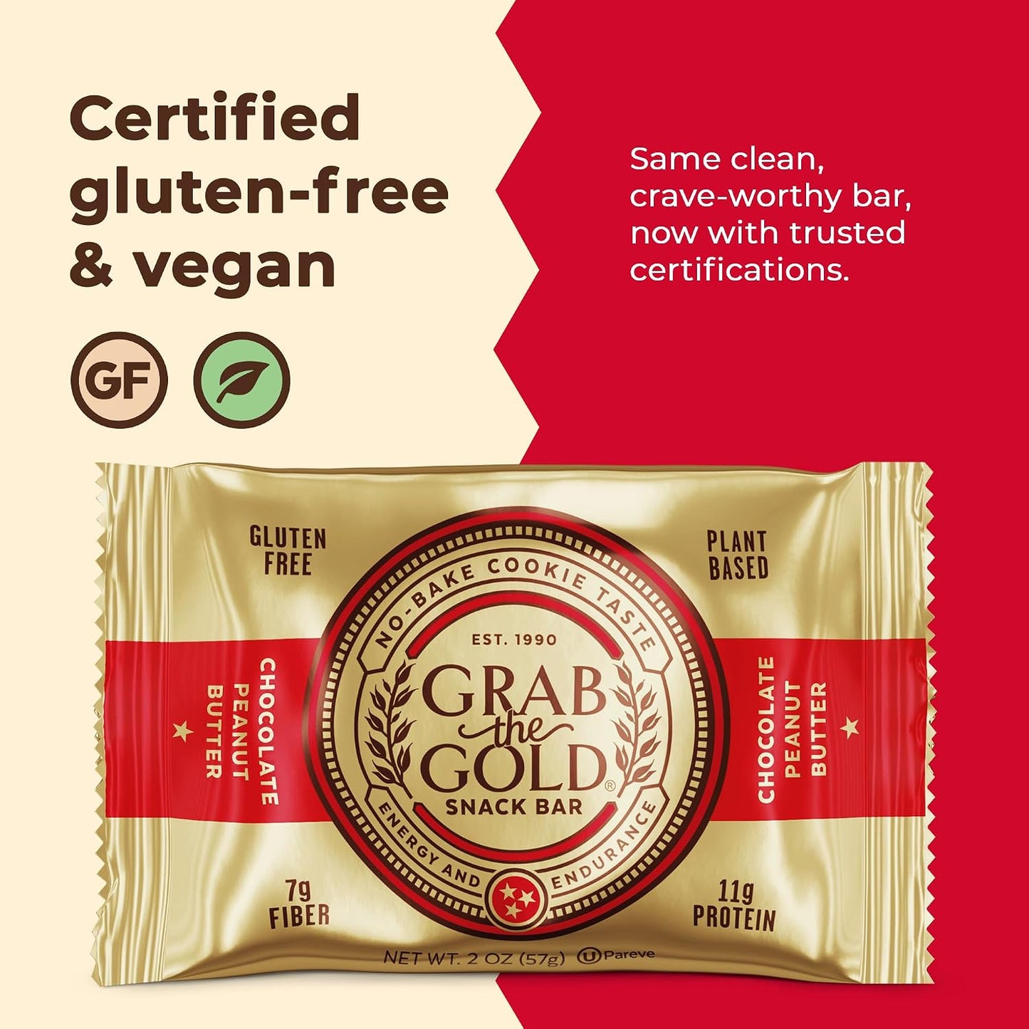 Handcrafted Protein Snack Bars with Organic Oats and Peanut Butter