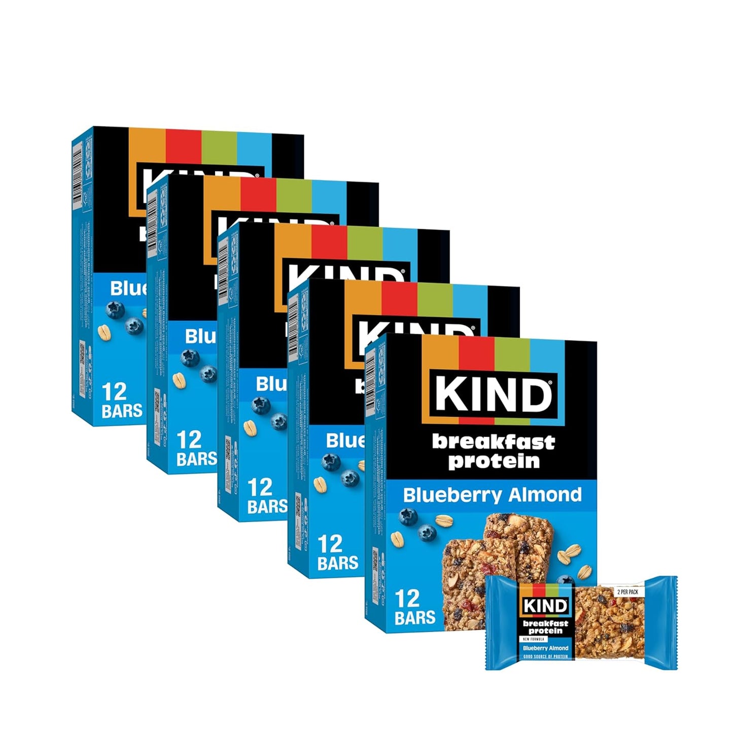 KIND Breakfast Protein Bars, Almond Butter, Gluten Free, 30 Count