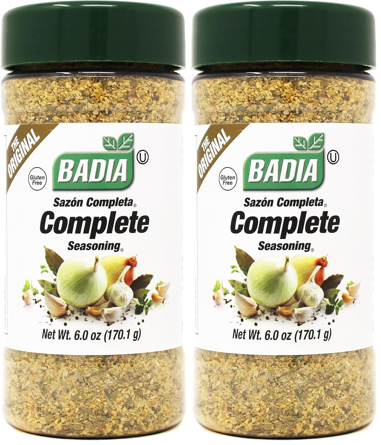 Badia 6 oz All-Purpose Seasoning, Gluten-Free and Kosher Spice Blend for Meats and Vegetables