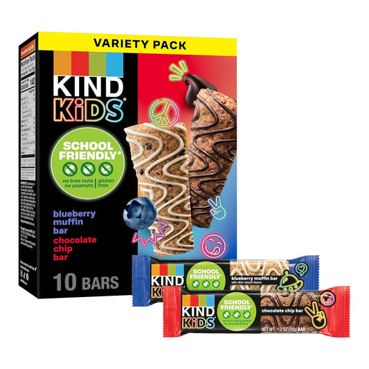 KIND Kids Granola Bars Variety Pack, 10 Count, Gluten Free, Low Sodium