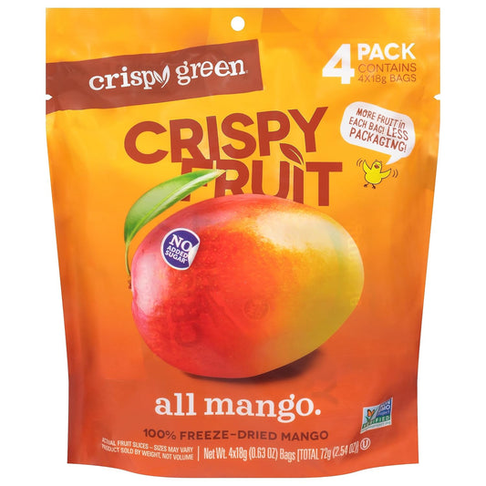 Crispy Green Mangoes Freeze Dried Snack 2.54 Ounce